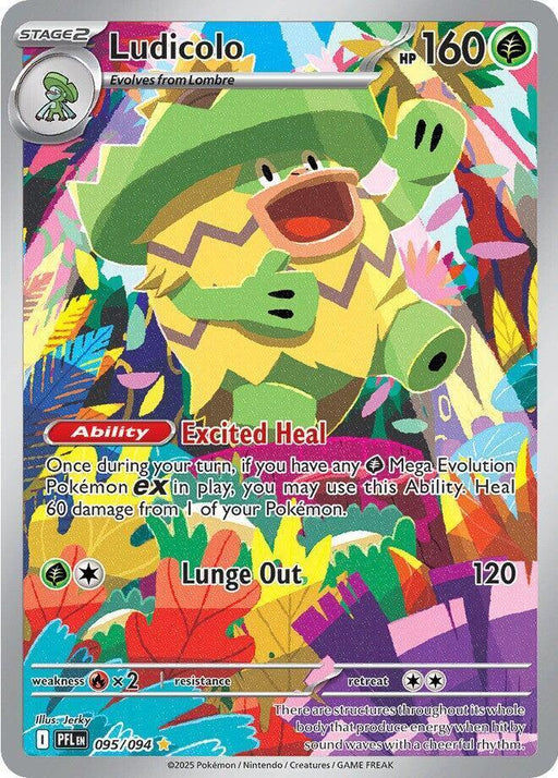 Ludicolo (095/094) [Mega Evolution: Phantasmal Flames] - for just $1! 