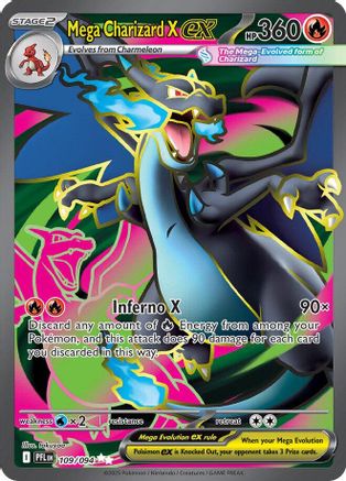Mega Charizard X ex 109/094 - ME02 Phantasmal Flames Holofoil - for just $20.98! 