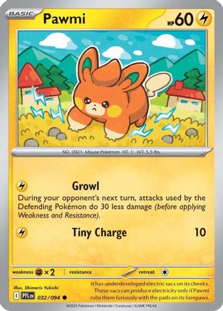 Pawmi 032 - ME02 Phantasmal Flames - for just $0.05! 