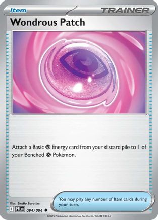 Wondrous Patch 094 - ME02 Phantasmal Flames Reverse Holofoil - for just $0.13! 