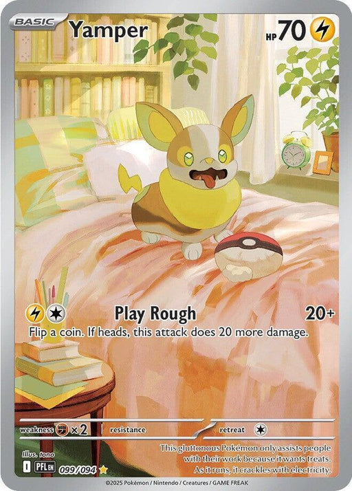 Yamper (099/094) [Mega Evolution: Phantasmal Flames] - for just $1! 