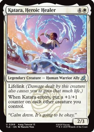 Katara, Heroic Healer (0269) (TLE-269) - Avatar: The Last Airbender: Eternal-Legal - for just $0.26! 
