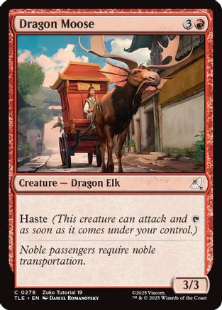 Dragon Moose (0278) (TLE-278) - Avatar: The Last Airbender: Eternal-Legal - for just $0.04! 