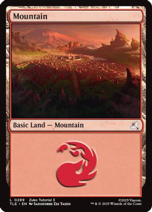 Mountain (0289) (TLE-289) - Avatar: The Last Airbender: Eternal-Legal - for just $0.17! 
