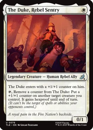 The Duke, Rebel Sentry (TLE-076) - Avatar: The Last Airbender: Eternal-Legal Foil - for just $0.59! 