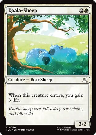 Koala-Sheep (TLE-080) - Avatar: The Last Airbender: Eternal-Legal - for just $0.05! 