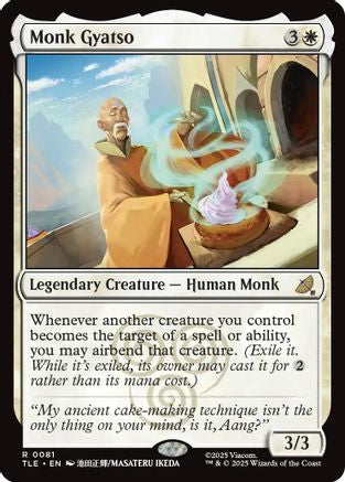 Monk Gyatso (TLE-081) - Avatar: The Last Airbender: Eternal-Legal - for just $2.03! 