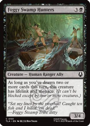 Foggy Swamp Hunters (TLA-101) - Avatar: The Last Airbender Foil - for just $0.02! 