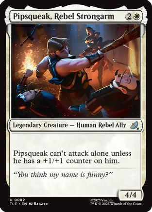 Pipsqueak, Rebel Strongarm (TLE-082) - Avatar: The Last Airbender: Eternal-Legal - for just $0.05! 