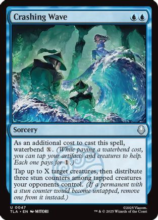 Crashing Wave (TLA-047) - Avatar: The Last Airbender - for just $0.07! 