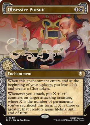 Obsessive Pursuit (Showcase) (TLA-340) - Avatar: The Last Airbender Foil - for just $0.52! 