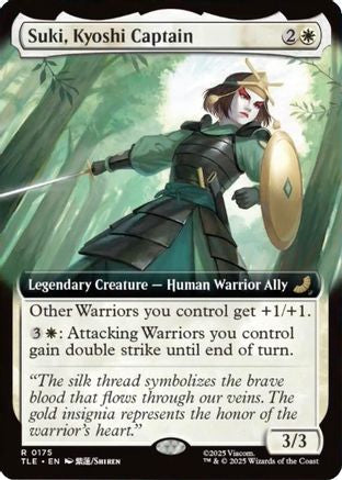 Suki, Kyoshi Captain (Extended Art) (TLE-175) - Avatar: The Last Airbender: Eternal-Legal Foil - for just $0.20! 