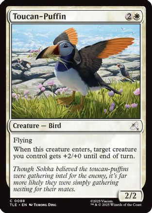 Toucan-Puffin (TLE-088) - Avatar: The Last Airbender: Eternal-Legal - for just $0.04! 