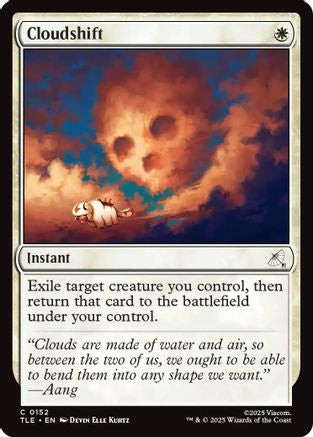 Cloudshift (TLE-152) - Avatar: The Last Airbender: Eternal-Legal Foil - for just $1.03! 