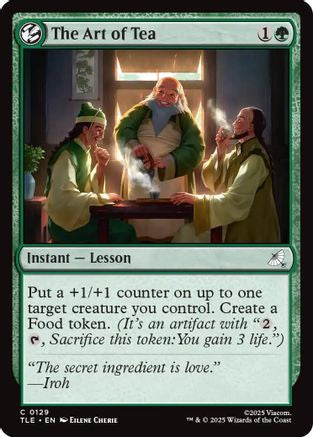 The Art of Tea (TLE-129) - Avatar: The Last Airbender: Eternal-Legal Foil - for just $0.08! 