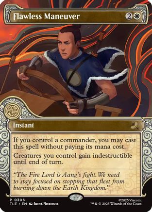 Flawless Maneuver (Showcase) (TLE-306) - Avatar: The Last Airbender: Eternal-Legal - for just $6.50! 