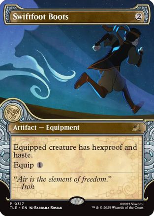 Swiftfoot Boots (Showcase) (TLE-317) - Avatar: The Last Airbender: Eternal-Legal - for just $0.80! 