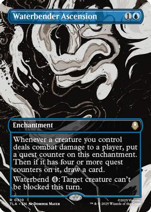 Waterbender Ascension (Borderless) (TLA-310) - Avatar: The Last Airbender Foil - for just $0.54! 