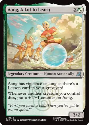 Aang, A Lot to Learn (TLE-146) - Avatar: The Last Airbender: Eternal-Legal - for just $0.05! 