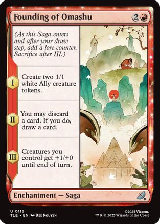 Founding of Omashu (TLE-116) - Avatar: The Last Airbender: Eternal-Legal Foil - for just $0.10! 