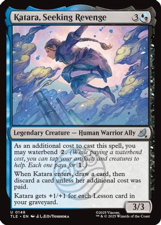 Katara, Seeking Revenge (TLE-148) - Avatar: The Last Airbender: Eternal-Legal Foil - for just $0.14! 