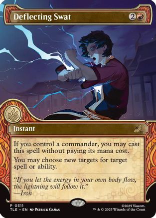 Deflecting Swat (Showcase) (TLE-311) - Avatar: The Last Airbender: Eternal-Legal - for just $23.76! 