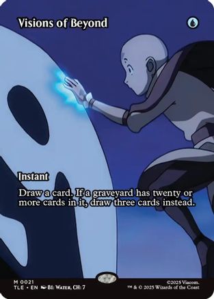Visions of Beyond (Borderless) (TLE-021) - Avatar: The Last Airbender: Eternal-Legal Foil - for just $1.20! 
