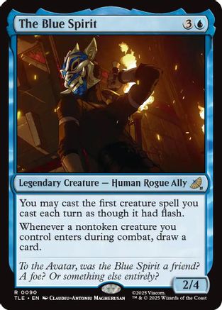 The Blue Spirit (TLE-090) - Avatar: The Last Airbender: Eternal-Legal Foil - for just $1.92! 