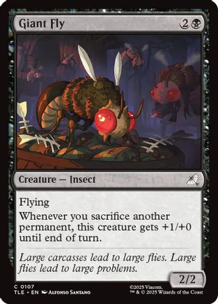 Giant Fly (TLE-107) - Avatar: The Last Airbender: Eternal-Legal Foil - for just $0.06! 
