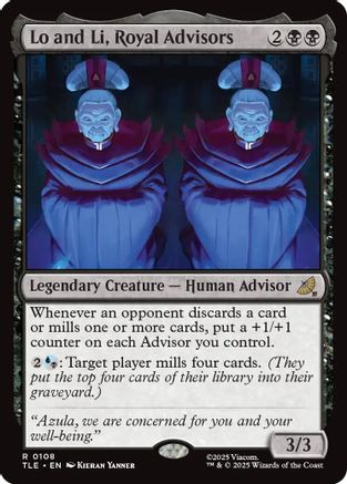 Lo and Li, Royal Advisors (TLE-108) - Avatar: The Last Airbender: Eternal-Legal Foil - for just $0.18! 