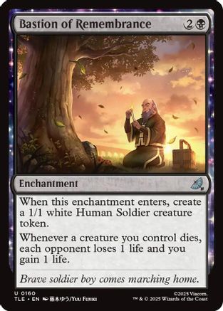 Bastion of Remembrance (TLE-160) - Avatar: The Last Airbender: Eternal-Legal Foil - for just $0.77! 