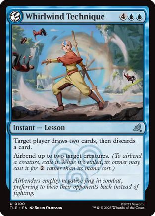 Whirlwind Technique (TLE-100) - Avatar: The Last Airbender: Eternal-Legal - for just $0.05! 
