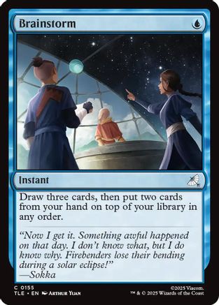 Brainstorm (TLE-155) - Avatar: The Last Airbender: Eternal-Legal Foil - for just $0.73! 