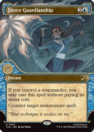 Fierce Guardianship (Showcase) (TLE-307) - Avatar: The Last Airbender: Eternal-Legal - for just $18.37! 