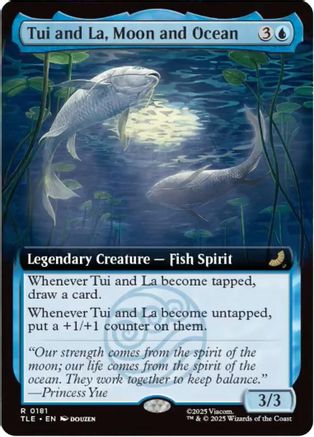 Tui and La, Moon and Ocean (Extended Art) (TLE-181) - Avatar: The Last Airbender: Eternal-Legal - for just $0.21! 
