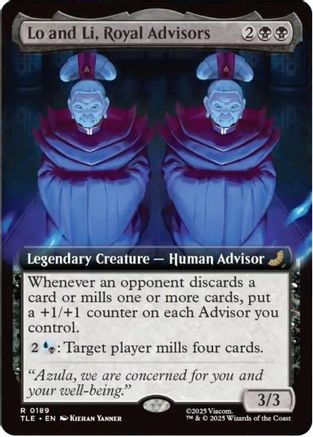 Lo and Li, Royal Advisors (Extended Art) (TLE-189) - Avatar: The Last Airbender: Eternal-Legal Foil - for just $0.14! 