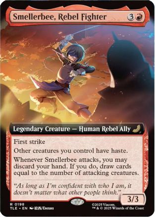 Smellerbee, Rebel Fighter (Extended Art) (TLE-198) - Avatar: The Last Airbender: Eternal-Legal Foil - for just $0.29! 