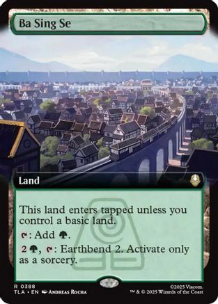 Ba Sing Se (Extended Art) (TLA-388) - Avatar: The Last Airbender Foil - for just $2.27! 
