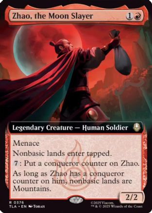 Zhao, the Moon Slayer (Extended Art) (TLA-376) - Avatar: The Last Airbender - for just $0.28! 