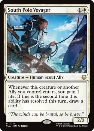 South Pole Voyager (TLA-035) - Avatar: The Last Airbender Foil - for just $0.15! 