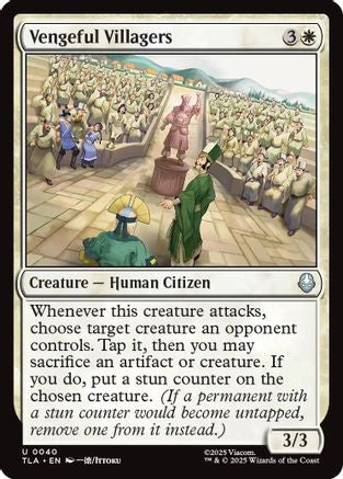 Vengeful Villagers (TLA-040) - Avatar: The Last Airbender Foil - for just $0.03! 