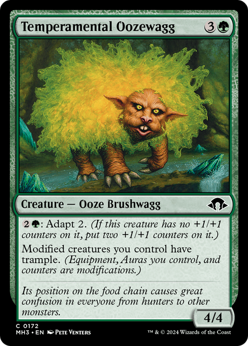 Temperamental Oozewagg (MH3-172) - Modern Horizons 3 - for just $0.05! 