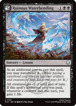 Ruinous Waterbending (TLA-118) - Avatar: The Last Airbender - for just $0.04! 