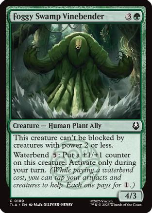 Foggy Swamp Vinebender (TLA-180) - Avatar: The Last Airbender Foil - for just $0.04! 