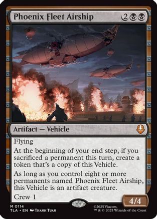 Phoenix Fleet Airship (TLA-114) - Avatar: The Last Airbender Foil - for just $0.58! 