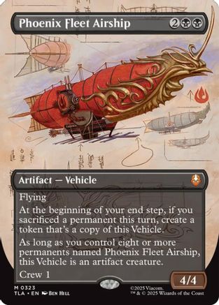 Phoenix Fleet Airship (Borderless) (TLA-323) - Avatar: The Last Airbender - for just $0.93! 