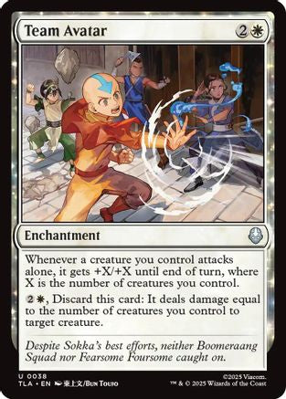 Team Avatar (TLA-038) - Avatar: The Last Airbender - for just $0.06! 