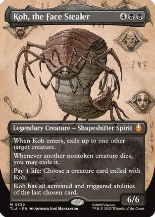 Koh, the Face Stealer (Borderless) (TLA-322) - Avatar: The Last Airbender Foil - for just $1.43! 