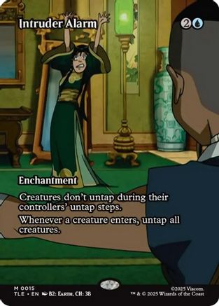 Intruder Alarm (Borderless) (TLE-015) - Avatar: The Last Airbender: Eternal-Legal - for just $0.64! 