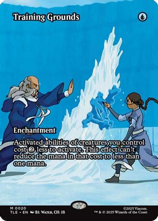 Training Grounds (Borderless) (TLE-020) - Avatar: The Last Airbender: Eternal-Legal - for just $1.81! 